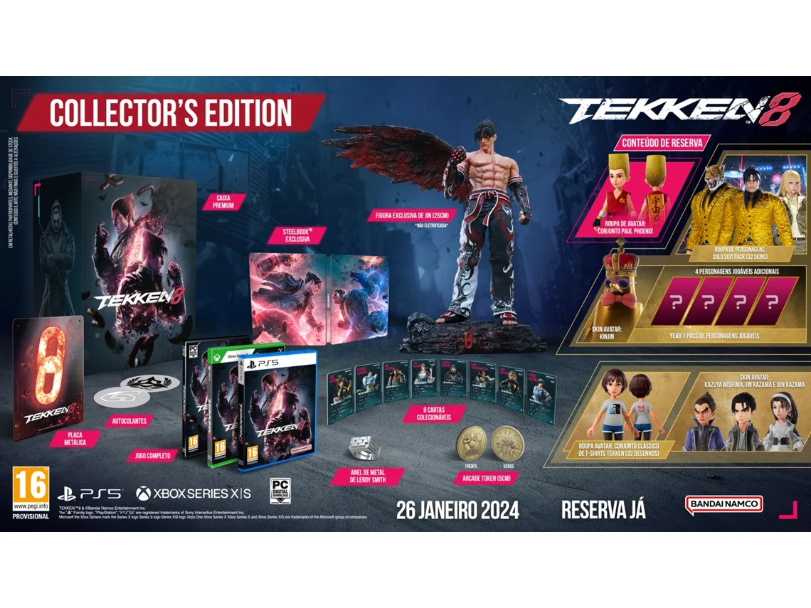 Juego Xbox Series X Tekken 8 (Collector's Edition)