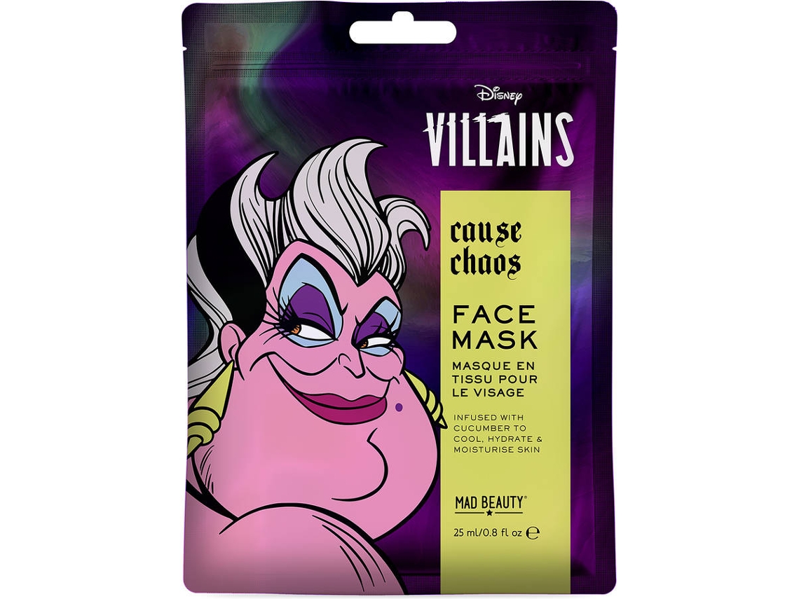 Mascarilla Facial MAD BEAUTY Disney Pop Villains Ursula (25 ml)