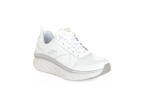 Zapatillas SKECHERS D Lux Walker Mujer (40,0 eu - Blanco)