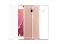 Conjunto De Protección Para Teléfono (protección Con Funda Suave Transparente, Vidrio Templado 9h Anti-rayas)
