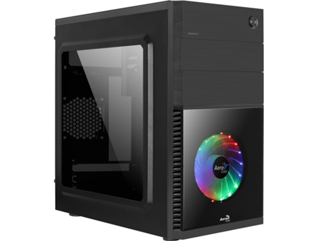 Micro atx carcasa de pc mini torre con paneles de cristal AEROCOOL CS-105 Cosmo-C RGB