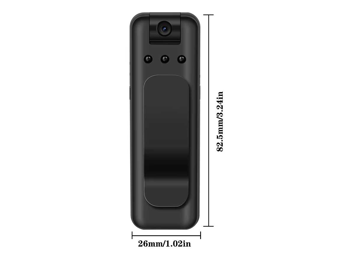 Mini Cámara Wifi De Bolsillo Con Visión Nocturna Por Infrarrojos Y Cuerpo Pequeño.