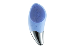 (azul Con Función De Calentamiento) Cepillo De Limpieza Facial Con Vibración Ultrasónica, Cepillo De Limpieza Facial Eléctrico Multifuncional