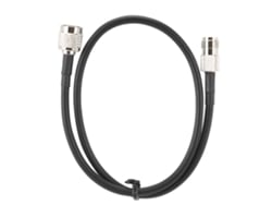 Cabo De Extensão Coaxial De Antena Tnc Macho Para Fêmea 50 Ohms 1m Rg58 Alumínio
