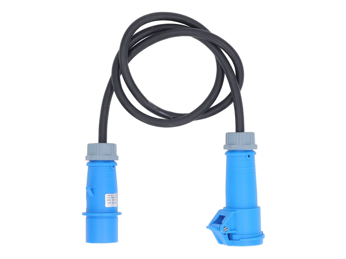 Cable Adaptador Para Camping Macho-hembra 16a 220-250v Ip44 Resistente Al Agua 1,5 M 2,5 Mm²