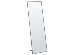 Espejo de pie BELIANI Beauvais de Aluminio Negro 50x30x156