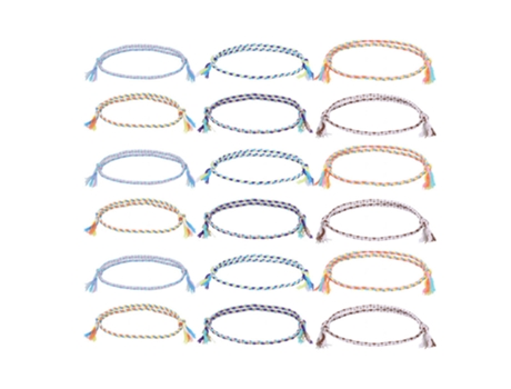 Pulseras De Cuerda Para Niñas Adolescentes, Pulseras De Tobillo Para Niñas, Regalos De Navidad, Tobilleras De Playa De Verano, Estilo 3 ZMDECQNA 18...
