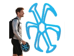 Forro del casco con ventilación 3D, ajuste uniforme y presión ideal para ciclismo, motociclismo, skateboarding y esquí. Azul TAISHENGDA