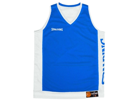 Camiseta sin Mangas de Hombre para Fútbol SPALDING Reversible Azul (XL)