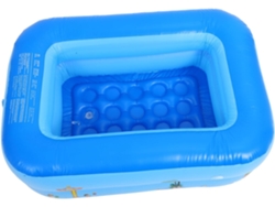1 Pieza Piscina Inflable Flota Agua Jugar Tamaño Cuadrado Albercas Alberca Para Bebés De Arena