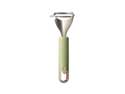 Pelador y rebanador multifuncional de acero inoxidable para verduras, frutas, patatas, pepinos y rallador afilado de mano. Everley891