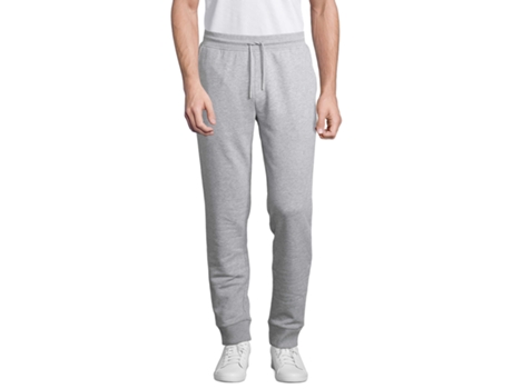 Pantalones Deportivos de Hombre para Fitness SOL'S Chándal Jet Gris (S)