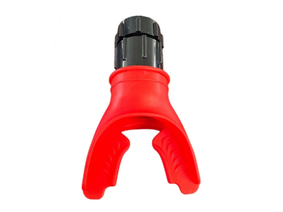 Ejercitador pulmonar Rosewell, entrenador respiratorio, dispositivo portátil para el entrenamiento de la capacidad pulmonar (rojo)