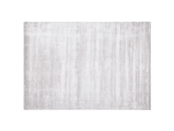 Alfombra de pelo corto BELIANI Gesi ii de Viscosa Gris 160x230