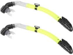 Tubo De Snorkel De Silicona 2x Con Boquilla Completamente Seca, Equipo Deportivo, Buceo
