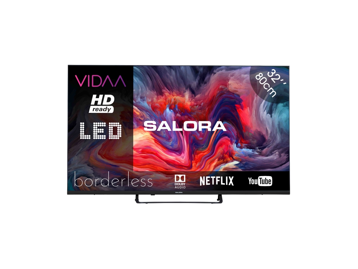 Televisor inteligente Fod32hv de 32 pulgadas HD Ready Vidaa TV Smart TV de 32 pulgadas Salora