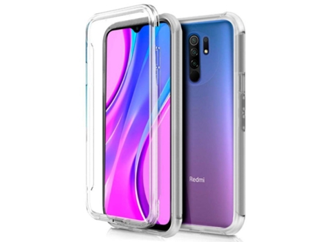 Carcasa Xiaomi Redmi 9 TUMUNDOSMARTPHONE 360 Transparente