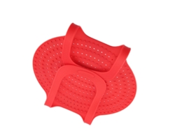 Escurridor De Pavo De Silicona Antiadherente Y Resistente Al Calor Para Aves Y Carne Asada (rojo)