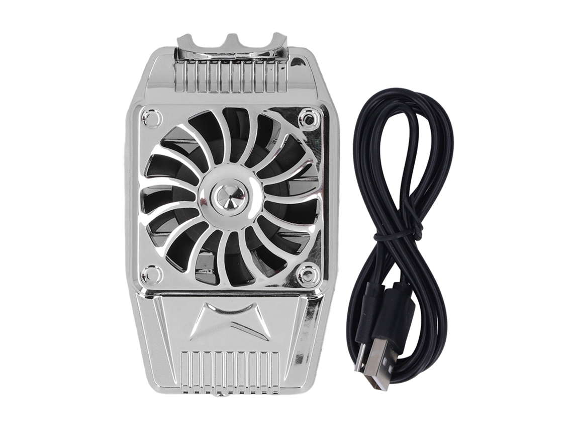 Refrigerador Con Clip Para Teléfonos Móviles: Enfriamiento Rápido, Bajo Nivel De Ruido, Ideal Para Juegos - Plateado