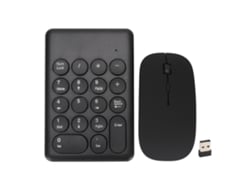 Baoj-2026novoteclado Numérico Sem Fio Combo De Teclado Mini Usb