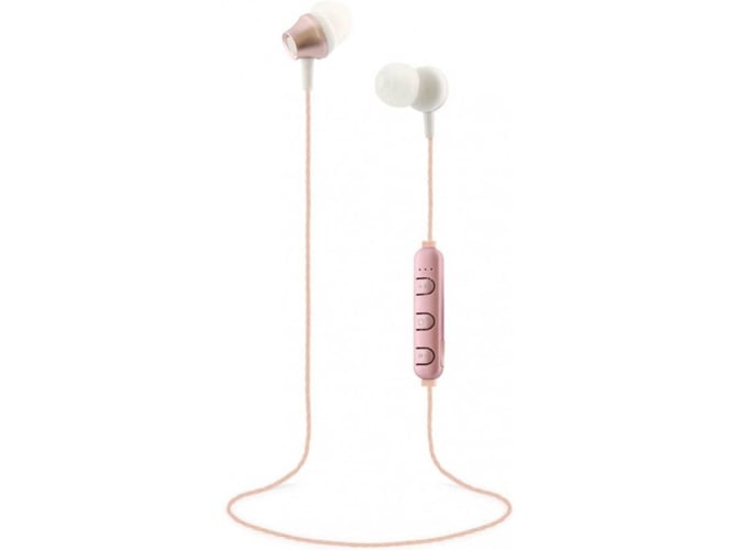 Auriculares Bluetooth TNB Steel (In ear - Micrófono - Rosa)