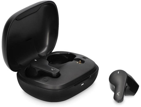Auriculares Bluetooth True Wireless KSIX Truebuds 3 (In Ear - Micrófono - Negro)