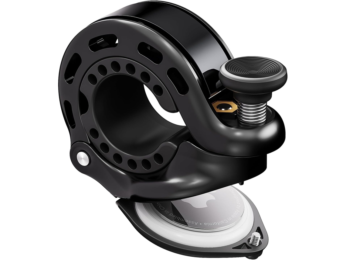 Timbre De Bicicleta Compatible, Timbre Oculto Y Potente Para Adultos Y Niños, Compatible Con Bicicletas De 0,87''/22,2 Y 1''/25,4 (negro)