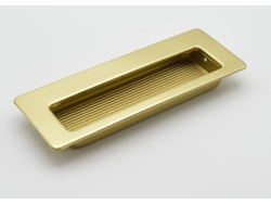 Tirador De Mueble Rectangular De Zamac 115x42 Mm Oro Lote De 25