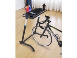 Mesa de entrenamiento para bicicleta de interior ajustable Tekmaquinas con soporte para dispositivos
