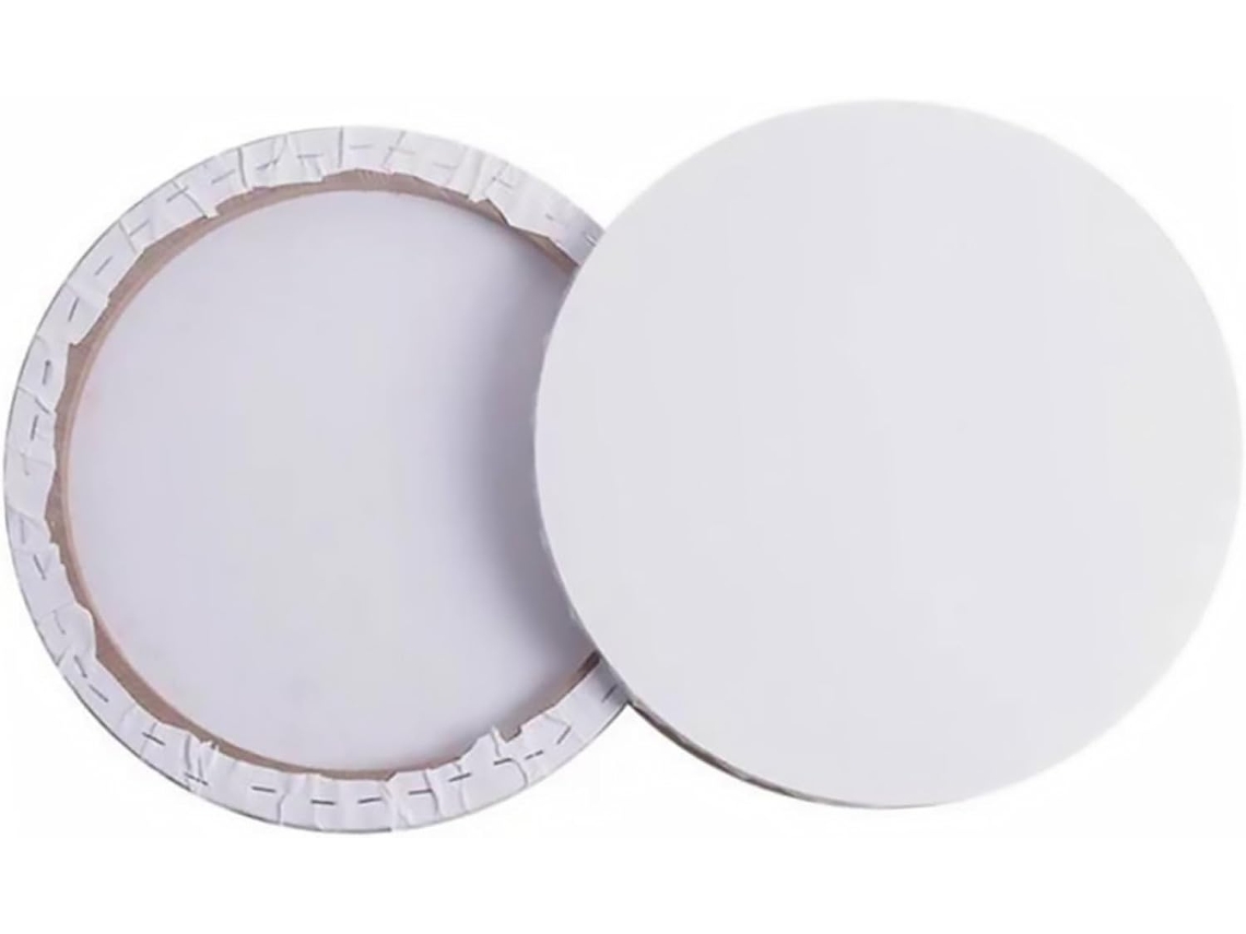 Juego De 2 Lienzos Para Pintura Al Óleo, Soporte De Algodón Puro, Bastidor Profesional Estirado.
