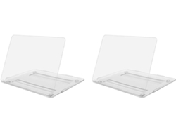 2 Protectores De Plástico Transparente Para Portátiles Air 13 A2337 M1 A2179 A1932