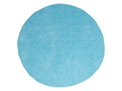 Alfombra BELIANI Demre de Poliéster Azul 140x140