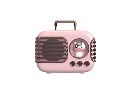Altavoz SEMD Retro Wireless Bluetooth Speaker Mini Subwoofer W-Yx-019