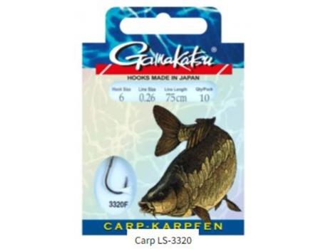 Conjunto de 10 ganchos GAMAKATSU LS-3320 10