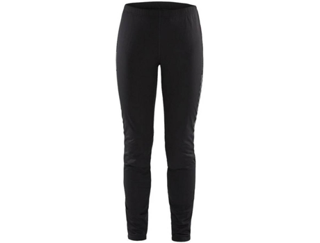 Pantalones Ajustados para Mujer CRAFT Malla Storm Balance Mesh Negro para Fitness (XL)