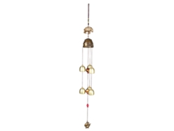 2026 Store-adorno Colgante Campanas De Viento Feng Shui Bronce Con Elefante Decoración Hogar Regalo De Buena Suerte
