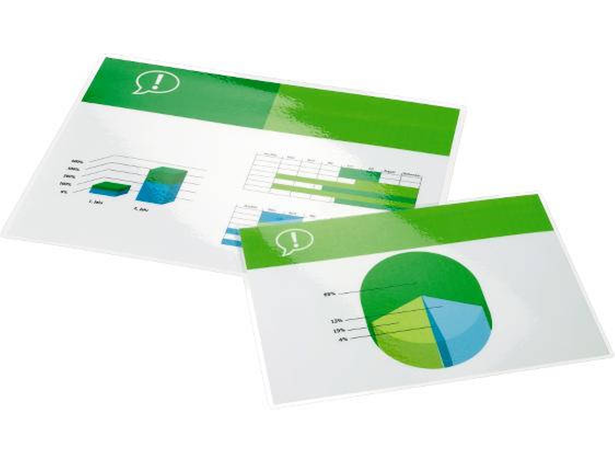 Fundas de Plastificar GBC IB589799 Transparente (100 un - A2)