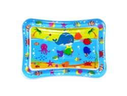 Colchón de agua hinchable para bebés con forma de pez, ideal para el verano, juguete acuático para bebés.