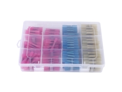 Kit De 218 Conectores Terminales De Soldadura Termorretráctiles, Impermeables Y Aislados
