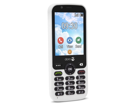 Teléfono Senior DORO 7010 (2.8'' - 512 MB - 4 GB - Blanco)