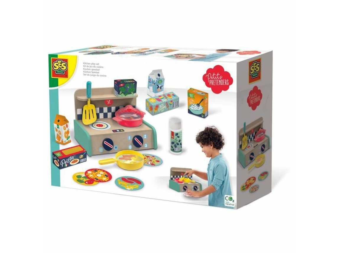 Cocina de Juguetes SES CREATIVE Set de Alimentos (Edad Mínima Recomendada: 3 años)