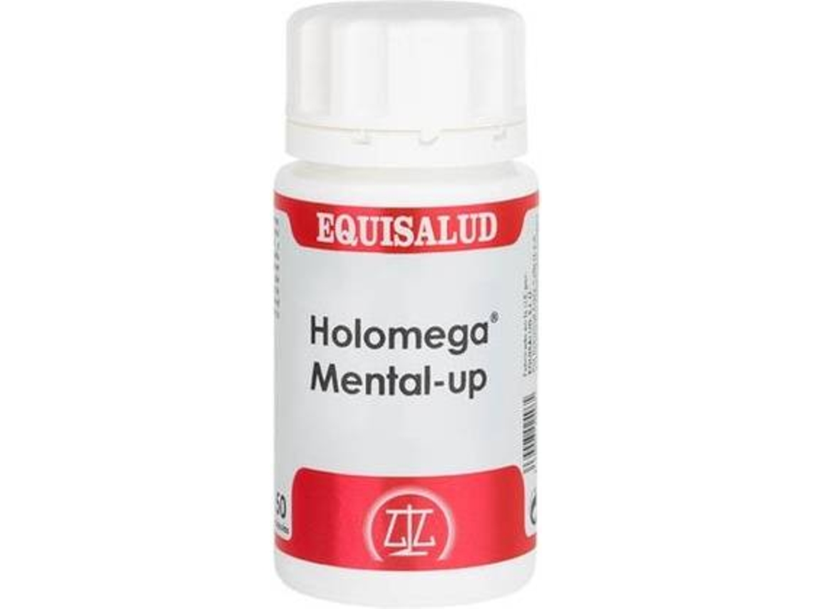 Complemento Alimentar EQUISALUD Holomega Mental-Up (50 cápsulas)