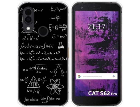 Carcasa CAT S62 Pro TUMUNDOSMARTPHONE Formulas Multicolor
