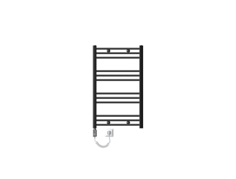 Radiador eléctrico de baño con elemento calefactor ECO 300W - 600 x 800 mm - antracita LUXEBATH