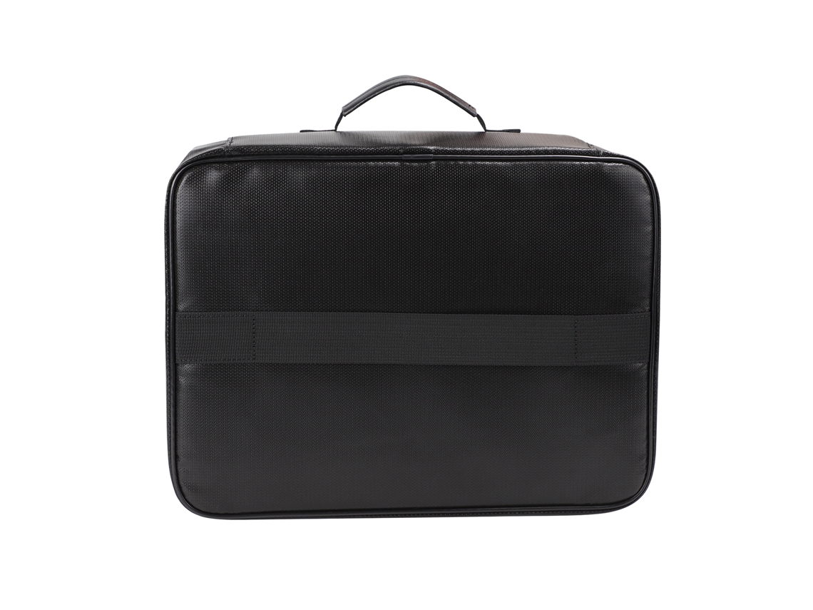 Bolsa ignífuga e impermeable con cerradura para documentos, dinero, pasaportes y organizador de archivos.