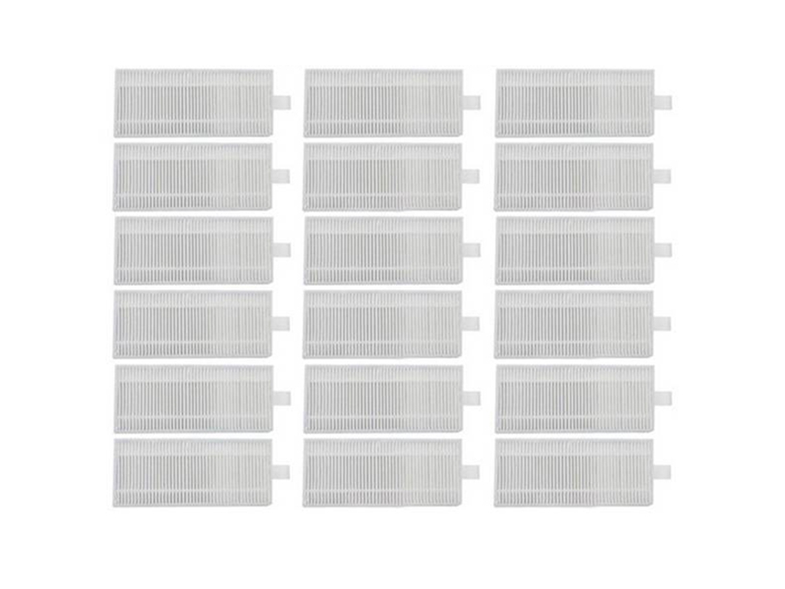 18 Uds piezas de repuesto para Cecotec Conga 5090 5490 6090 7090 accesorios de Robot aspirador Kit filtros Hepa