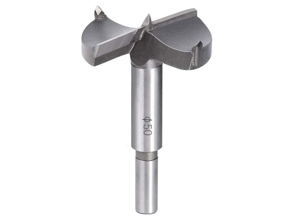 2026altiro-broca Para Madera De 50 Mm Con Avellanador De Carburo Para La Instalación De Puertas Y Cajones De Madera.