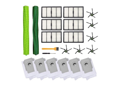 Peças rolo escova lateral escova filtros hepa para robô irobot roomba s9