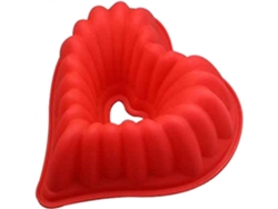 Molde De Silicona En Forma De Corazón, Molde De Pastel Multicavidad, Antiadherente Para Hornear, Repostería Y Helados