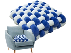 Cojín Decorativo Anudado, Cojín Lumbar Para Sofá, Cómodo Cojín De Asiento Anudado, Cojines.